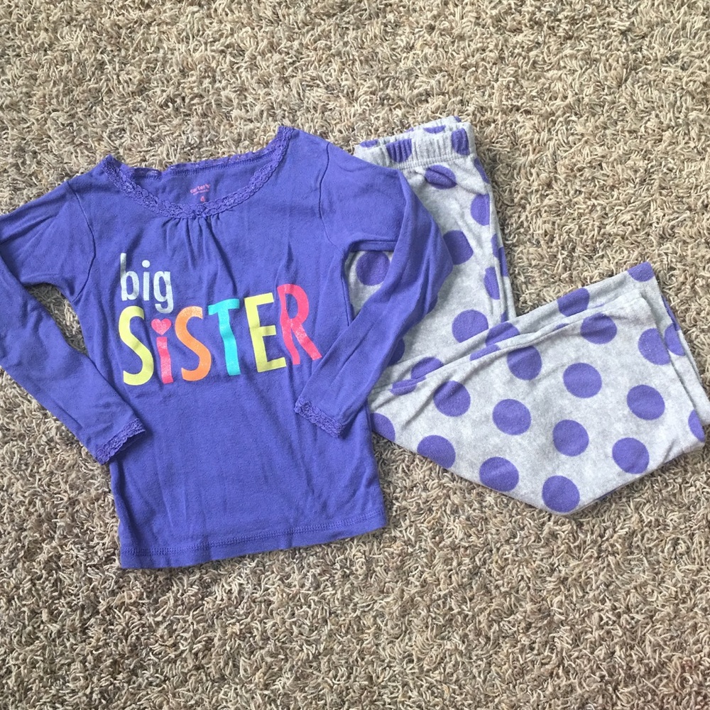 Carters Pajamas sz 4